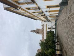 Seville city skyline with historic buildings and clear sky
