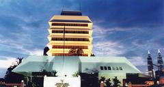 Indonesian Embassy building in Kuala Lumpur with modern architecture