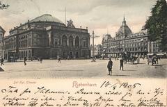 The Royal Theatre in Copenhagen in 1905