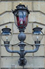 Street lantern in Copenhagen Denmark