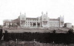 Historical photograph of Gülhane II Military Medical Academy in Constantinople in 1903
