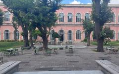 General view of Taşkışla courtyard