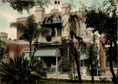 French Legation building at Quinta Heeren in Lima, Peru