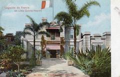 Former French Legation building at the Quinta Heeren in Lima