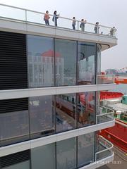Harbour City Ocean Terminal rooftop and car park in Tsim Sha Tsui, Hong Kong, April 2024