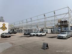 Harbour City Ocean Terminal rooftop with car park in Tsim Sha Tsui Hong Kong in April 2024