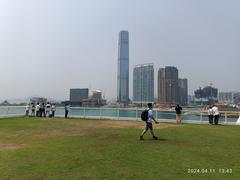 Harbour City Ocean Terminal rooftop and car park in Tsim Sha Tsui Hong Kong April 2024