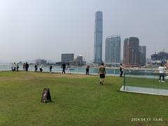 Harbour City Ocean Terminal rooftop and carpark in Tsim Sha Tsui, Hong Kong in April 2024