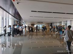 Crowded Ocean Terminal mall in Harbour City, Tsim Sha Tsui, Hong Kong in April 2024