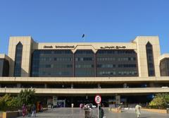 Terminal building at Jinnah International Airport Karachi Pakistan
