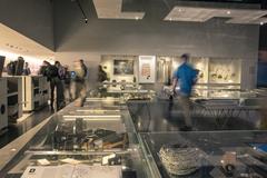 U.S. Marines of 6th Marine Regiment visiting The Great War Museum in Meaux, France honoring World War I sacrifices