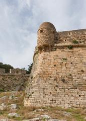 Bartizan on the Fortezza fortress in Rethymno, Crete, Greece