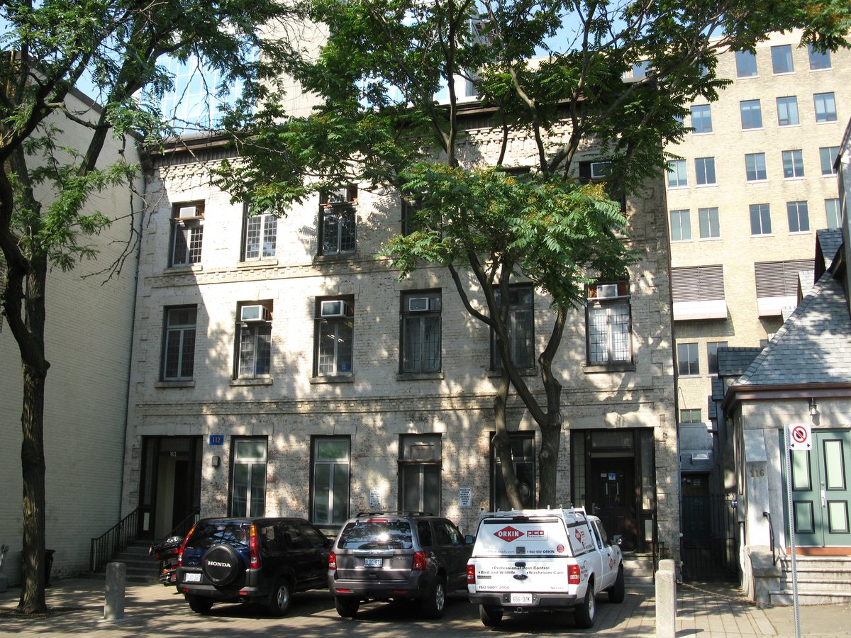 112-114 Bond Street building on Ryerson University campus in Toronto