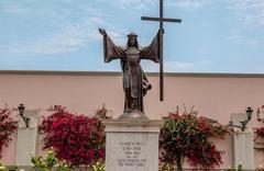 Statue of Rosa de Lima at Santuario Santa Rosa de Lima