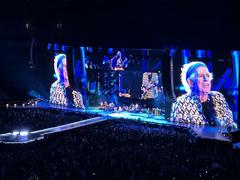 The Rolling Stones performing Little T&A live on stage at BC Place Stadium in Vancouver on July 5, 2024