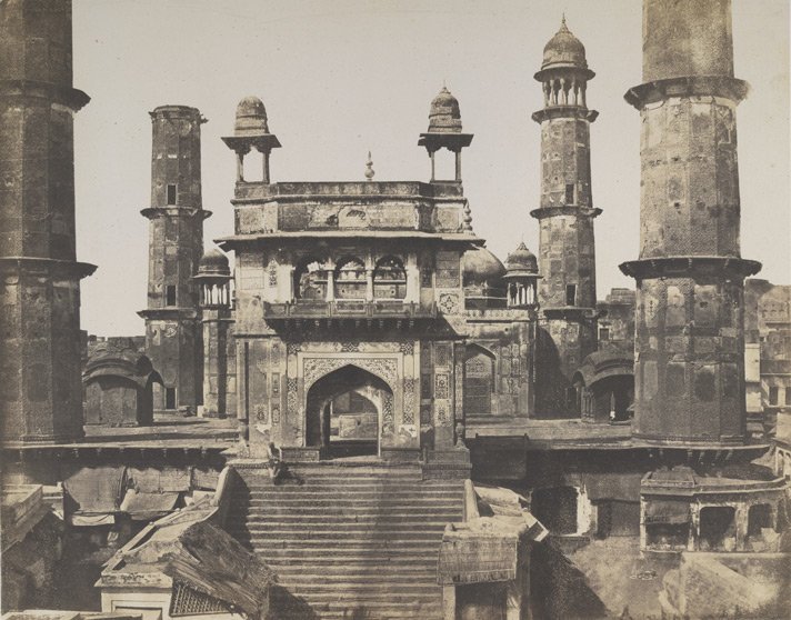 Jama Masjid mosque in Mathura with intricate architecture