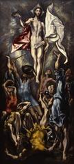 Painting of the Resurrection of Jesus by El Greco
