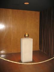 Urn containing remains of Nikola Tesla at Nikola Tesla Museum in Belgrade