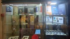 Nikola Tesla Museum exhibits in Belgrade featuring scientific instruments and historical artifacts