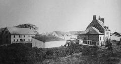 Maison Saint-Gabriel historic farmhouse in Pointe-Saint-Charles, Montréal, early 20th century
