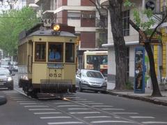 Historic Buenos Aires tram number 652 in Argentina