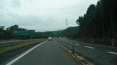 Takeo Sasebo Road on Nishikyushu Expressway in Hasami Town Nagasaki Japan