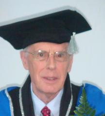 Portrait of John Hopcroft at SPbSU ITMO