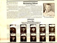 Pvt. Mark Clifford Hines shooting at Edson Range, Marine Corps Recruit Depot San Diego, with a score near record