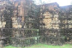 Terrace of the Leper King in Angkor Thom, Cambodia