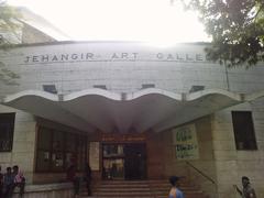 Entrance of Jehangir Art Gallery in Mumbai during Wikipedia Takes Mumbai 1 Photowalk