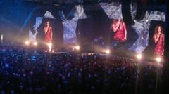 Jennifer Lopez performing live at Baku Crystal Hall in Azerbaijan