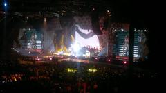 Jennifer Lopez performing live on stage at Baku Crystal Hall