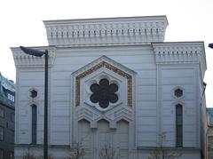 Synagogue in Stockholm Sweden exterior