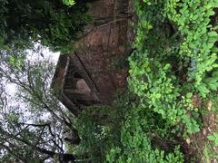 Traditional hunting lodge at Teen Murthy Bhavan in New Delhi, India