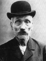 Police mugshot of Wilhelm Voigt in 1906