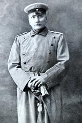 Wilhelm Voigt dressed as Hauptmann von Köpenick in historical military uniform