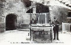 Interior view of Chateau d'If prison in Marseille