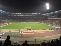 King Baudouin Stadium during Belgium vs Spain football match on October 8, 2005