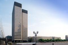 John F. Kennedy Federal Building in Boston Massachusetts exterior view