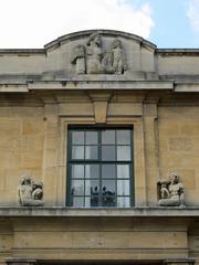 Art Deco window at Eltham Palace in Greenwich