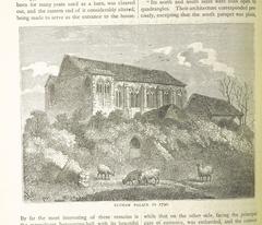 Vintage illustration of London cityscape from an old book