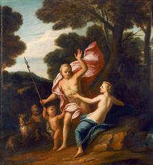 Painting of Venus and Adonis by James Thornhill
