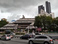 National Library of Malaysia in Titiwangsa Kuala Lumpur modern glass building