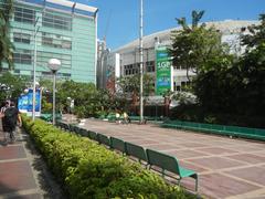 View of Gateway Mall and surrounding buildings in Araneta Center, Cubao, Quezon City including Smart Araneta Coliseum