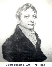 Portrait of John Goldingham, 19th-century astronomer and mathematician
