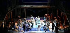 Opera performance of Le nozze di Figaro at Teatro San Carlo in Naples