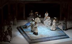 Opera performance of Le nozze di Figaro at Teatro San Carlo in Naples