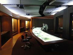 Exhibit showcasing World War I artifacts at the National World War I Museum Liberty Memorial in Kansas City Missouri