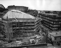 Helsinki Hall of Culture under construction in 1956