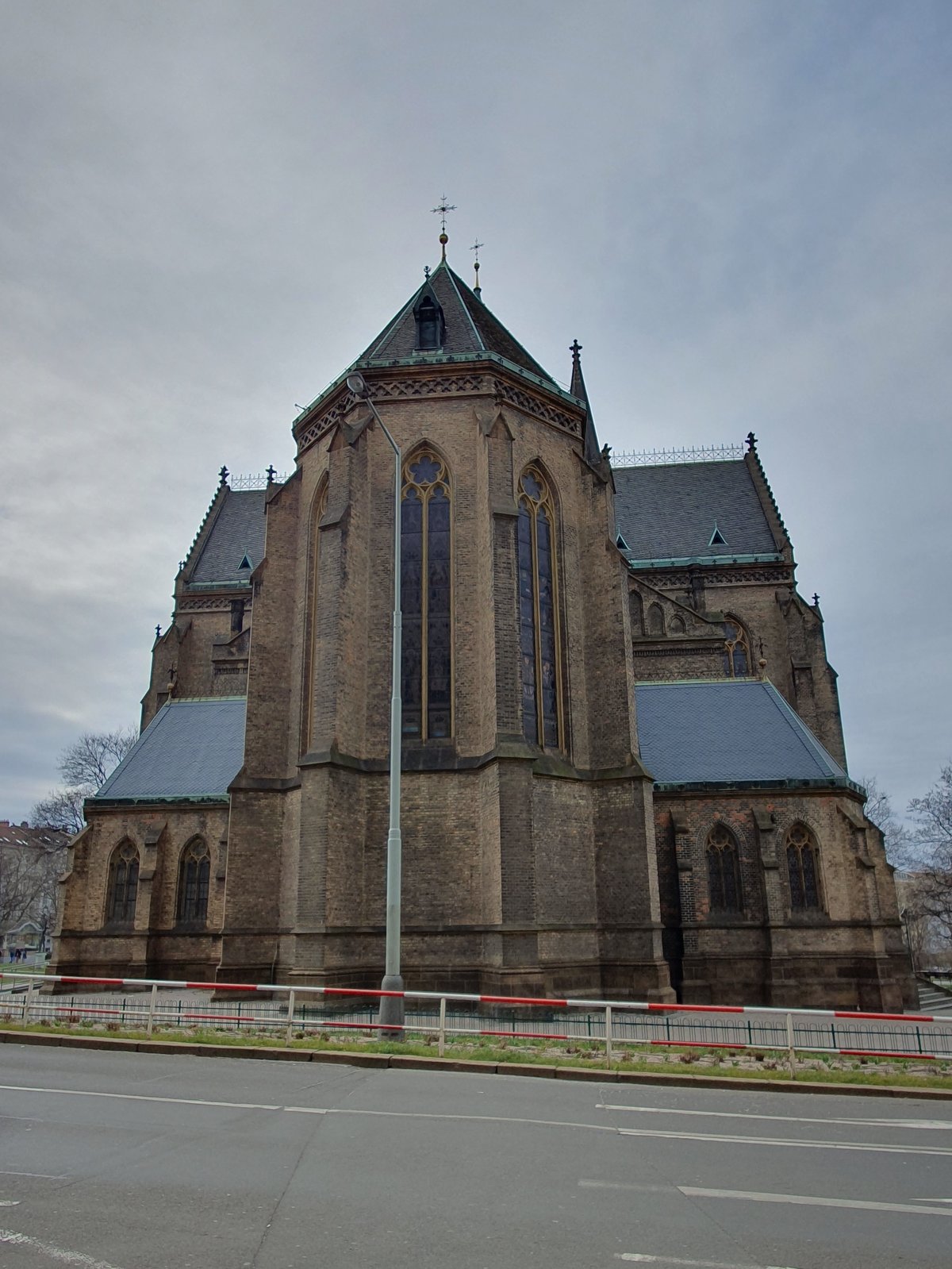 Apse of the Church of Saint Ludmila in Vinohrady, Prague